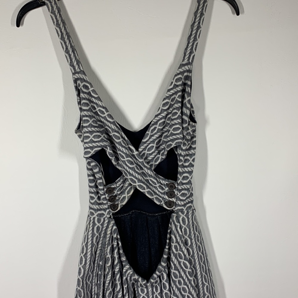 Anthropologie 9-H15 STCL Halter Crisscross Open Back Dress, S - Picture 7 of 11